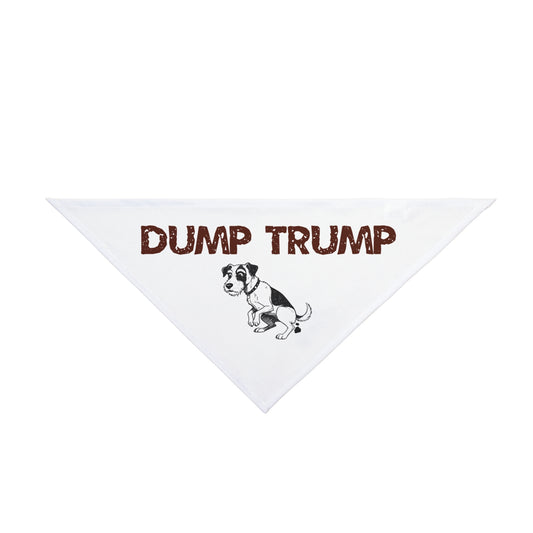 Funny Pet Bandana for Dog Lovers, Trendy Dog Accessory, Political Statement Dog Wear, Gift for Pet Owners, Dog Costume - Schmartypants