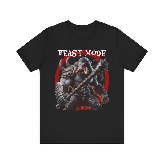 Beast Mode Unisex Jersey Tee - Gamer Gift - Schmartypants