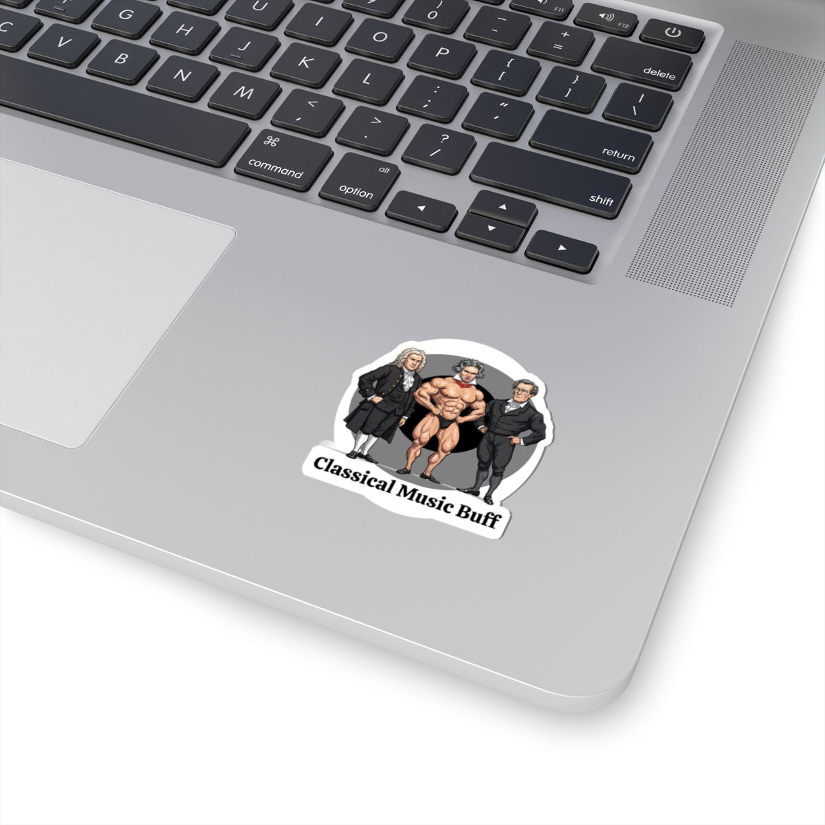 Hilarious Classical Music Buff Stickers | Fun Decor for Music Lovers, Gift for Musicians, Laptop | Funny Classical Composers Design - Schmartypants