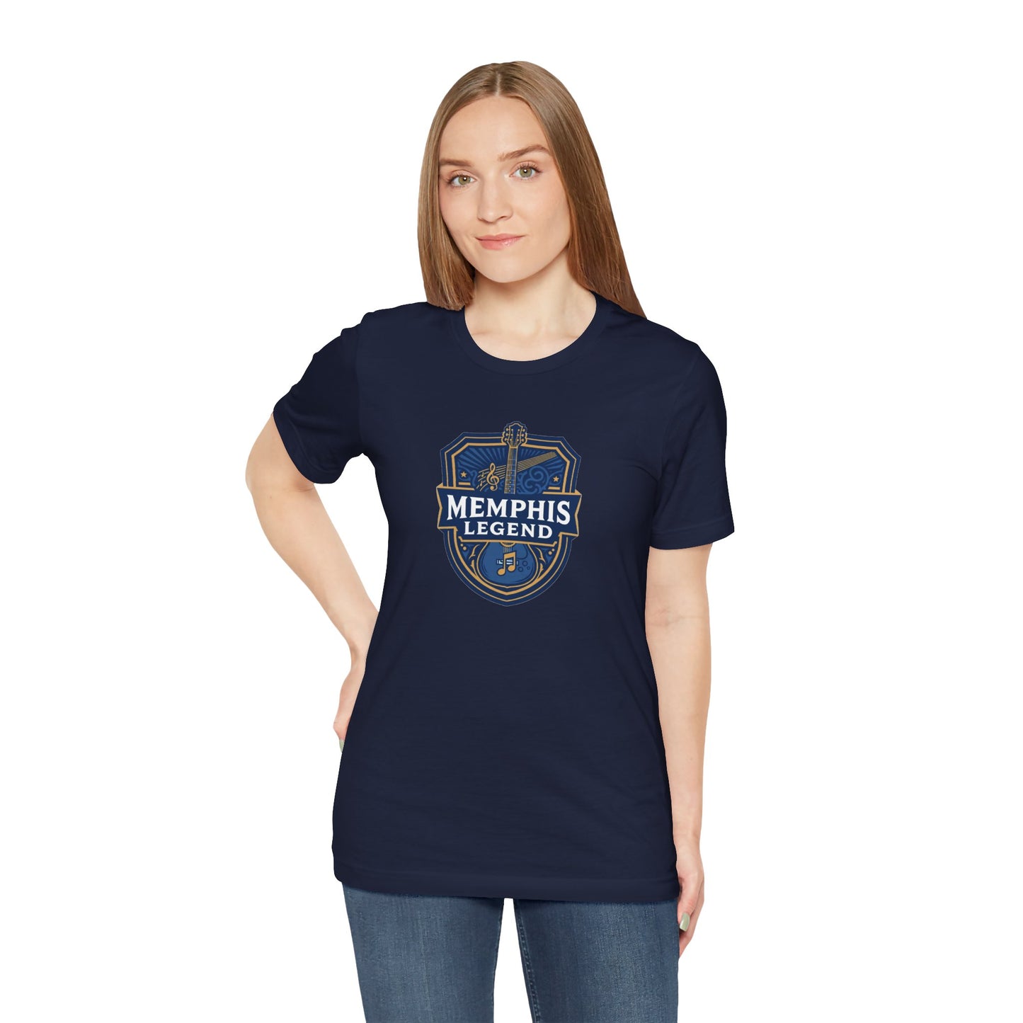 Memphis Legend Unisex Tee, Graphic Tee, Sports Fan Shirt, Casual Wear, Gift for Sports Lovers, Musicians, Memphis Souvenir T-Shirt