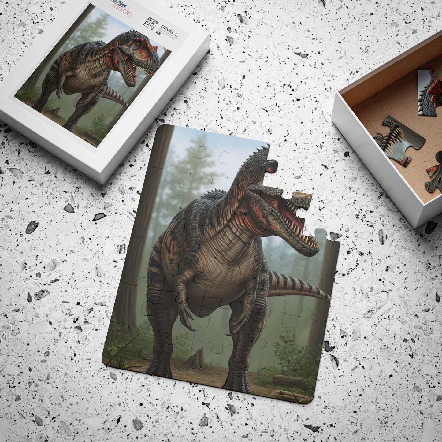 Allosaurus Dinosaur Kids' Puzzle, 30-Piece | Fun Dino-Themed Jigsaw for Boys and Girls | Great Gift for Birthdays, Educational Play