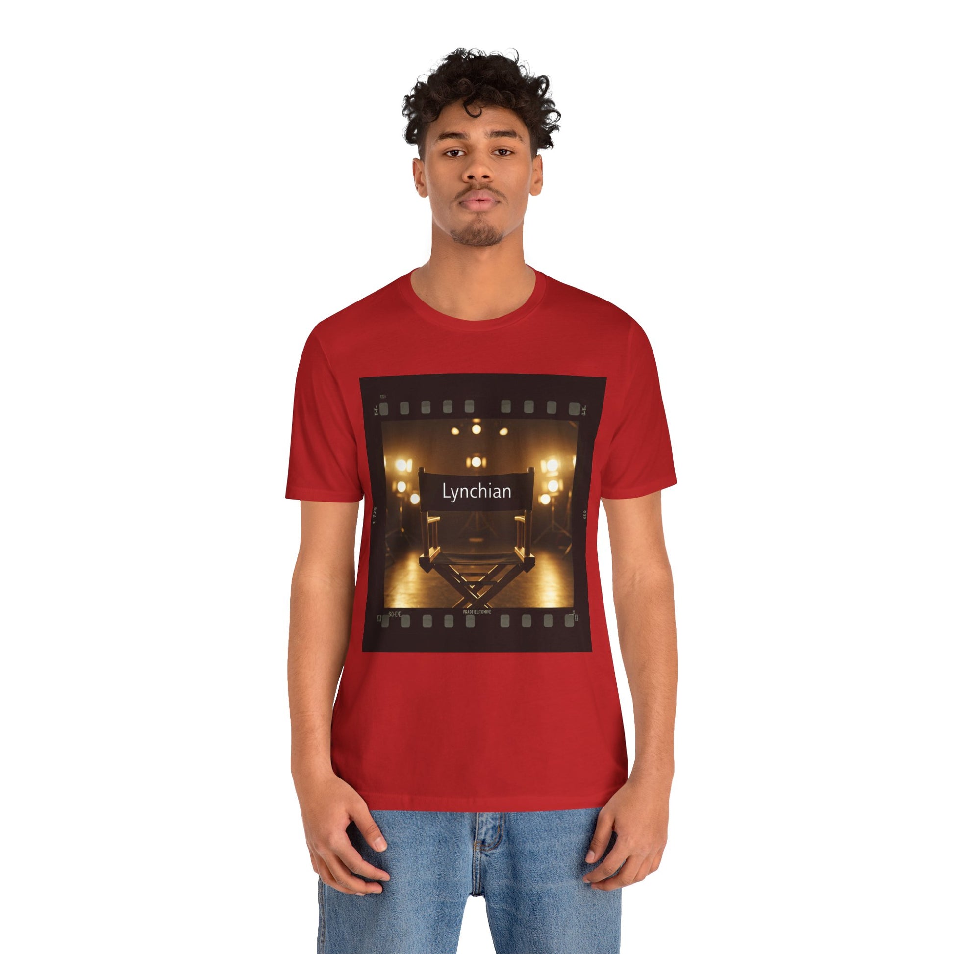 'Lynchian' Short Sleeve Tee - Artistic Film Inspired Design for Classic Movie Lovers, Fim Fans, Fans of David Lynch - Schmartypants