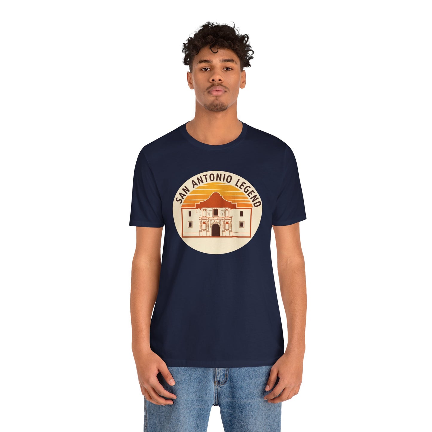 San Antonio Legend Tee, Vintage Style T-Shirt, Casual Wear, Souvenir Gift for Travelers, Summer Outing