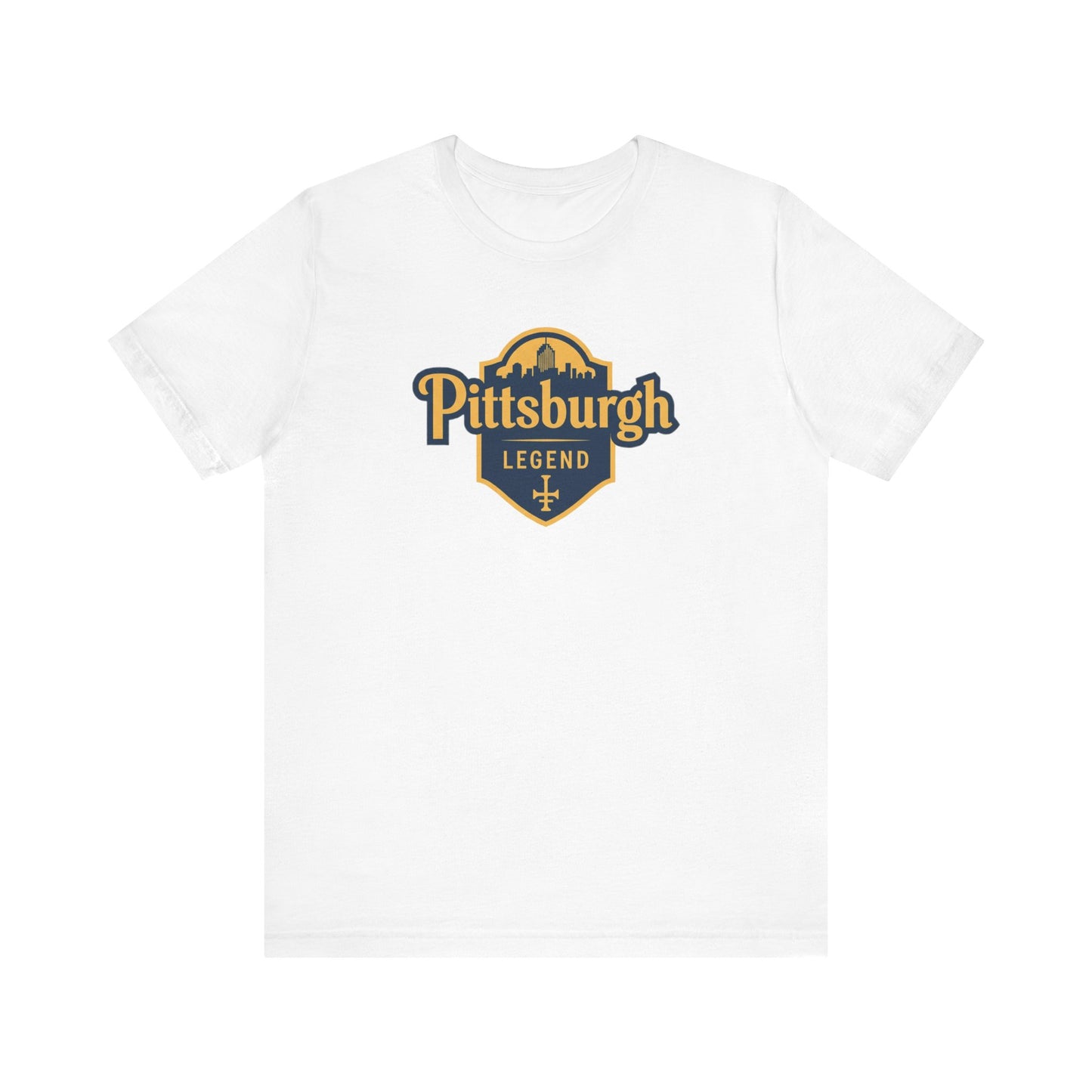 Pittsburgh Legend Tee - Unisex Jersey Short Sleeve T-Shirt, Perfect for Sports Fans, Gifts, Casual Wear, Team Spirit, Pittsburgh Souvenir Tee