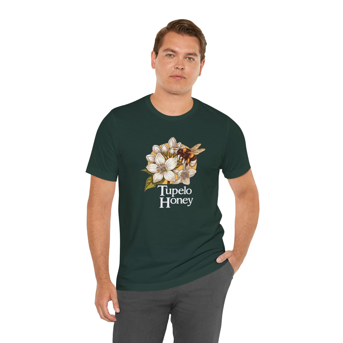 Tupelo Honey Tee, Van Morrison Fan Shirt, Classic Rock Concert T-Shirt, Gift for Music Lover, Unisex Jersey Top