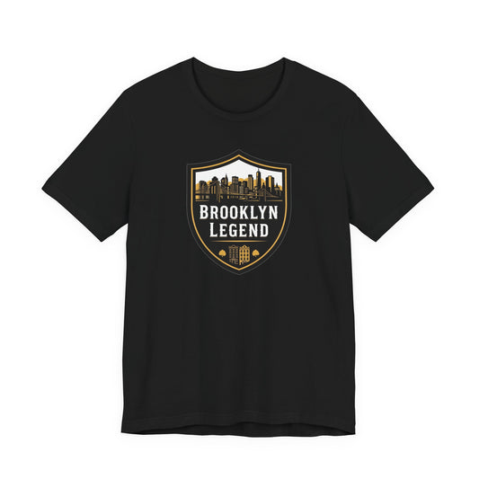 Brooklyn Legend T-Shirt | Unisex Graphic Tee for NYC Lovers, Casual Wear, Gift for Friends, Urban Fashion, Travel Souvenir Apparel