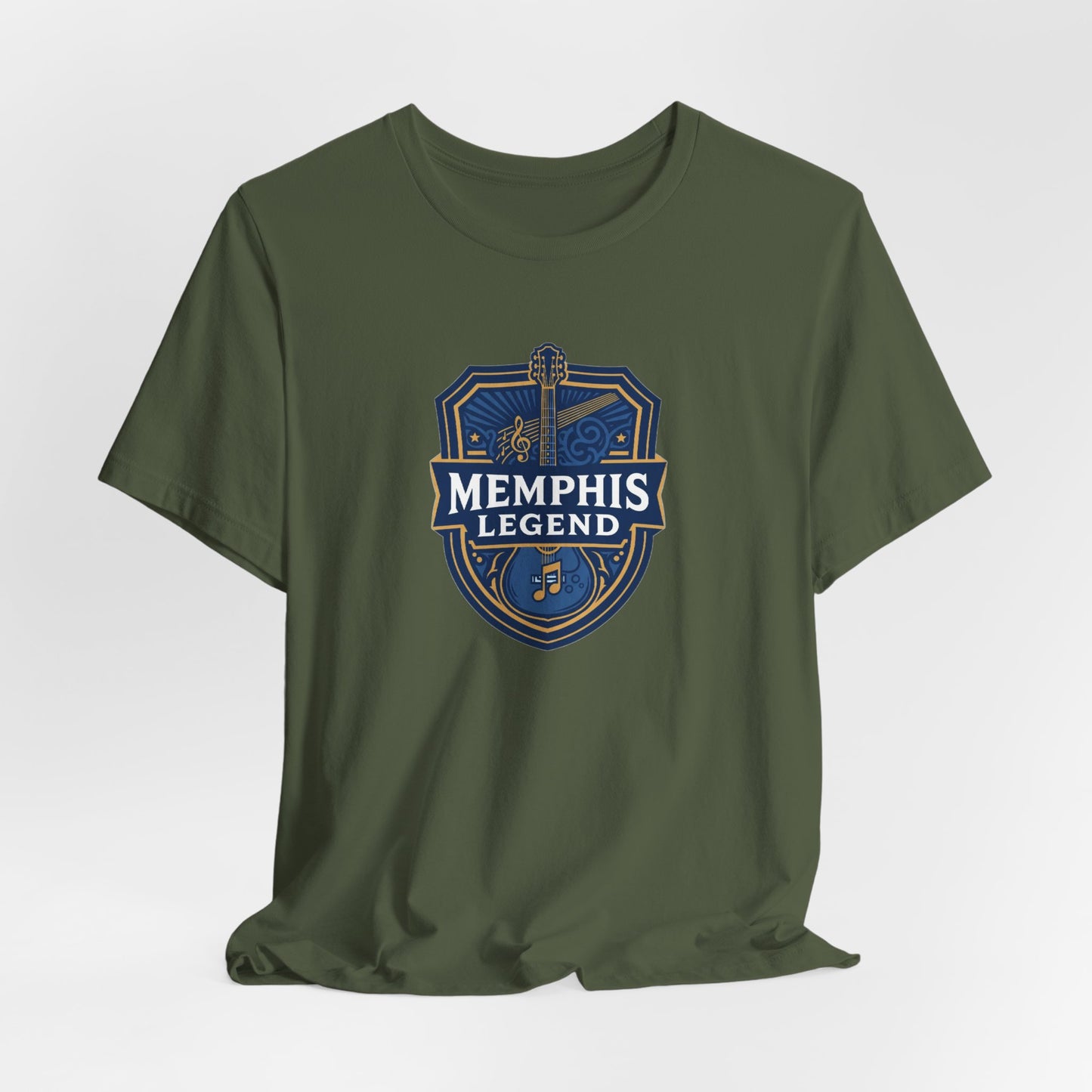 Memphis Legend Unisex Tee, Graphic Tee, Sports Fan Shirt, Casual Wear, Gift for Sports Lovers, Musicians, Memphis Souvenir T-Shirt